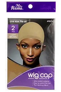 Ms. Remi Wig Cap Light Brown #4604