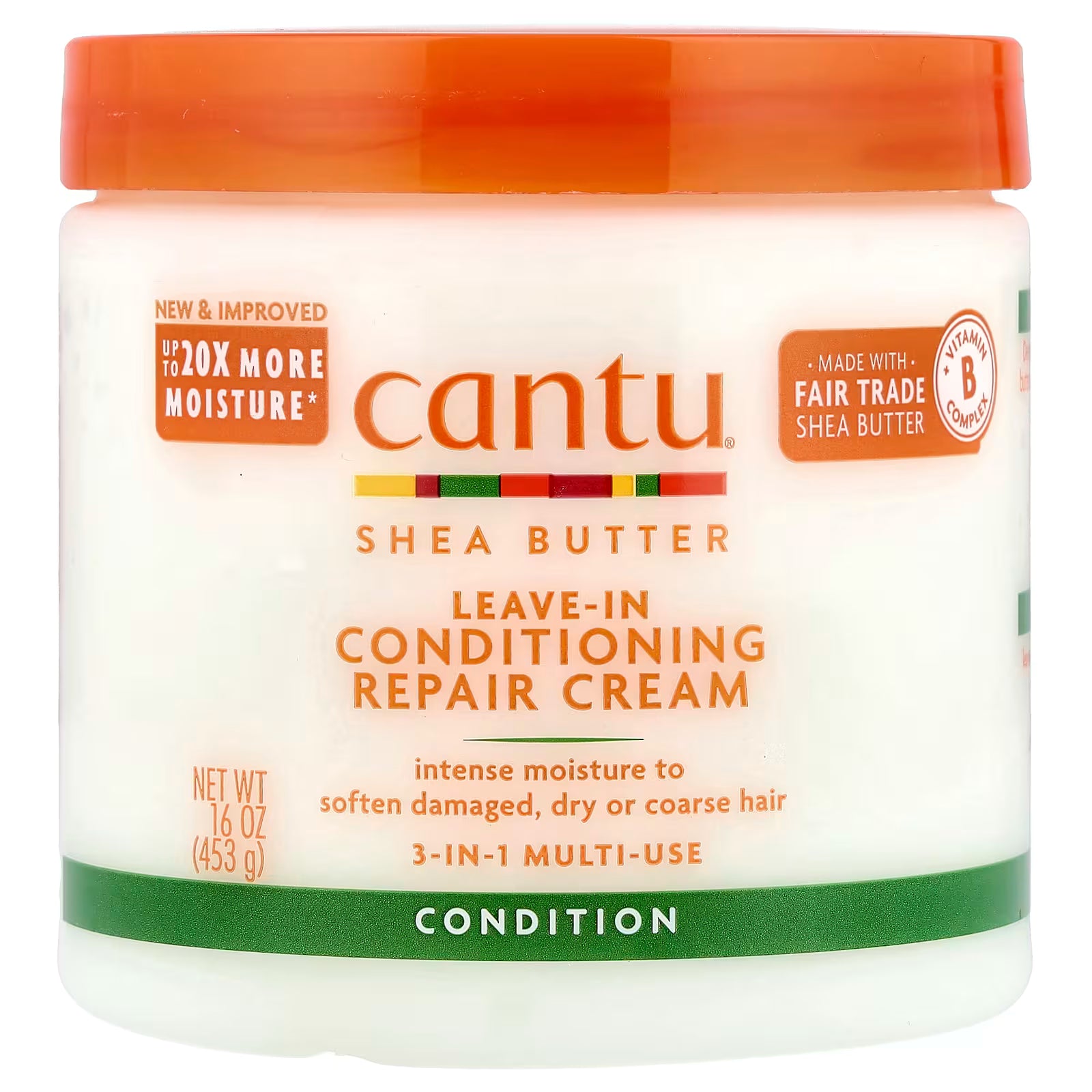 CANTU REPAIR CREAM &amp; CONDITION 16OZ