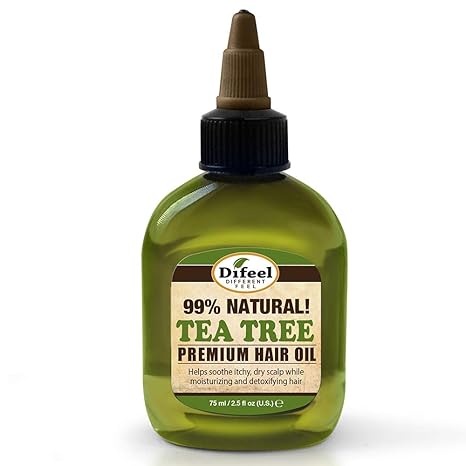 DIFEEL HAIR OIL TEA TREE 2.5OZ