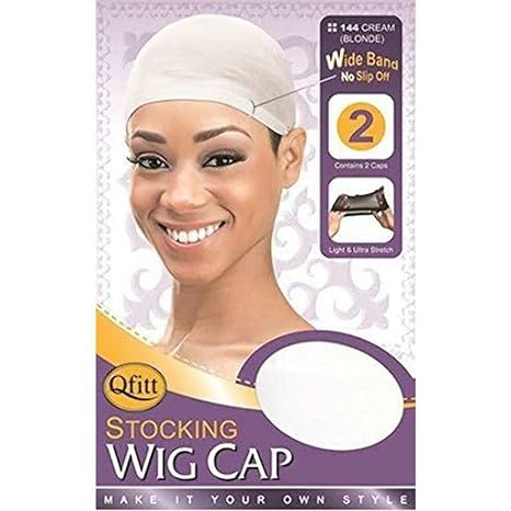 Stocking Wig Cap-Cream (Blonde)