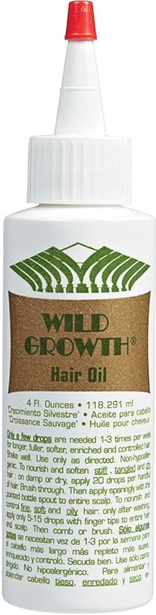 WILD GROWTH HAIR OIL 4 OZ