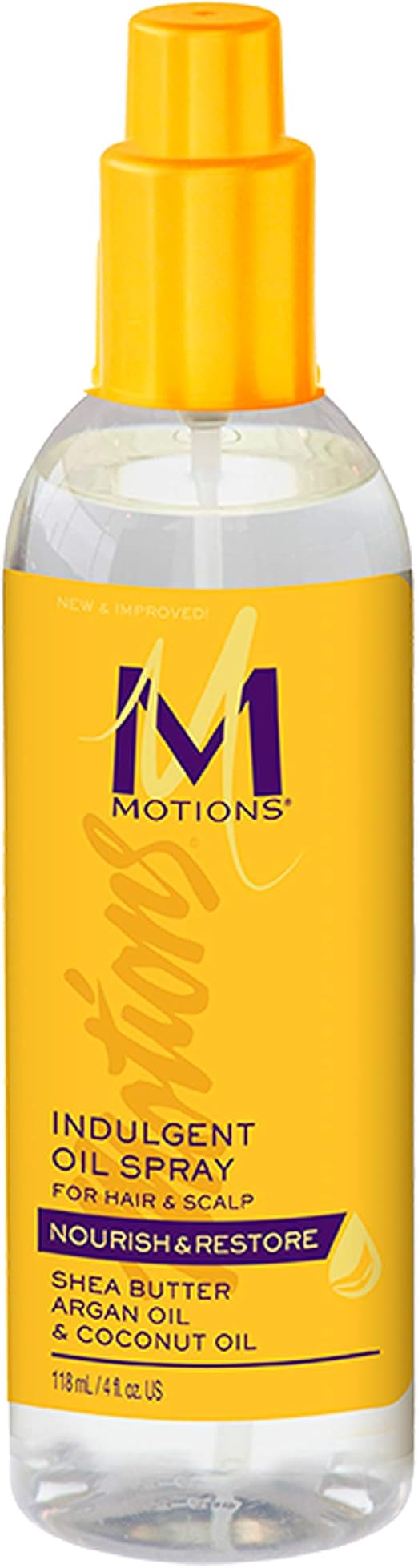 MOTIONS OIL SPRAY HR/SCALP 4OZ