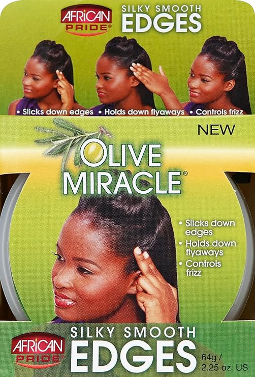 African Pride Olive Miracle Silk Edges