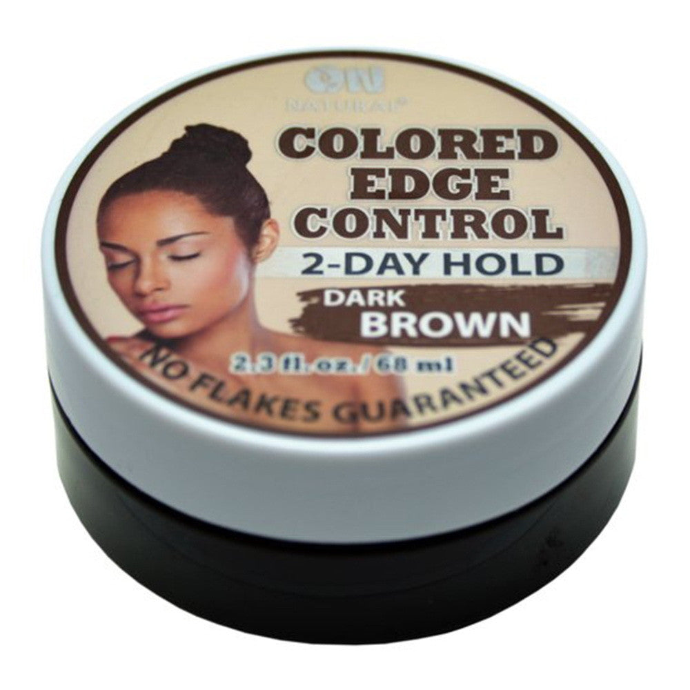 ON NATURAL COLORED EDGE CONTROL- DARK BROWN