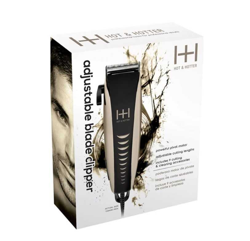 H&H Adjustable Blade Clipper Gold&Black