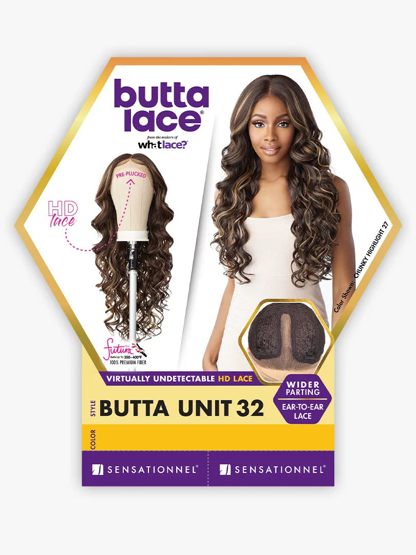 Sensationnel Synthetic HD Lace Front Wig - Butta Unit Straight 32"