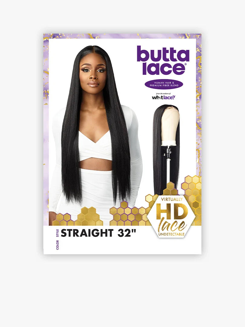 BUTTA LACE WIG STRAIGHT 32"- BALAYAGEHAZELNUT