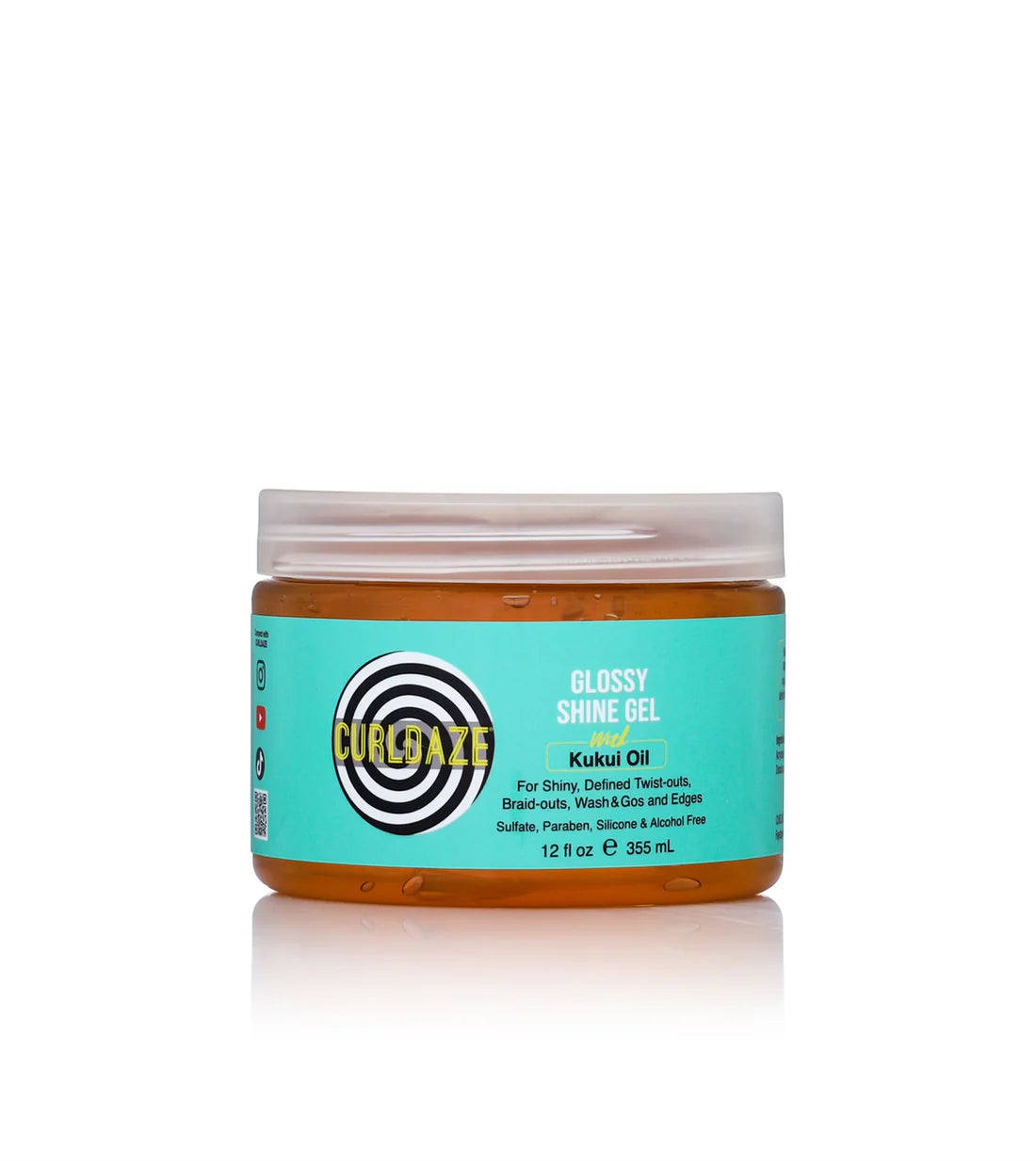 CurlDaze Glossy Shine Gel