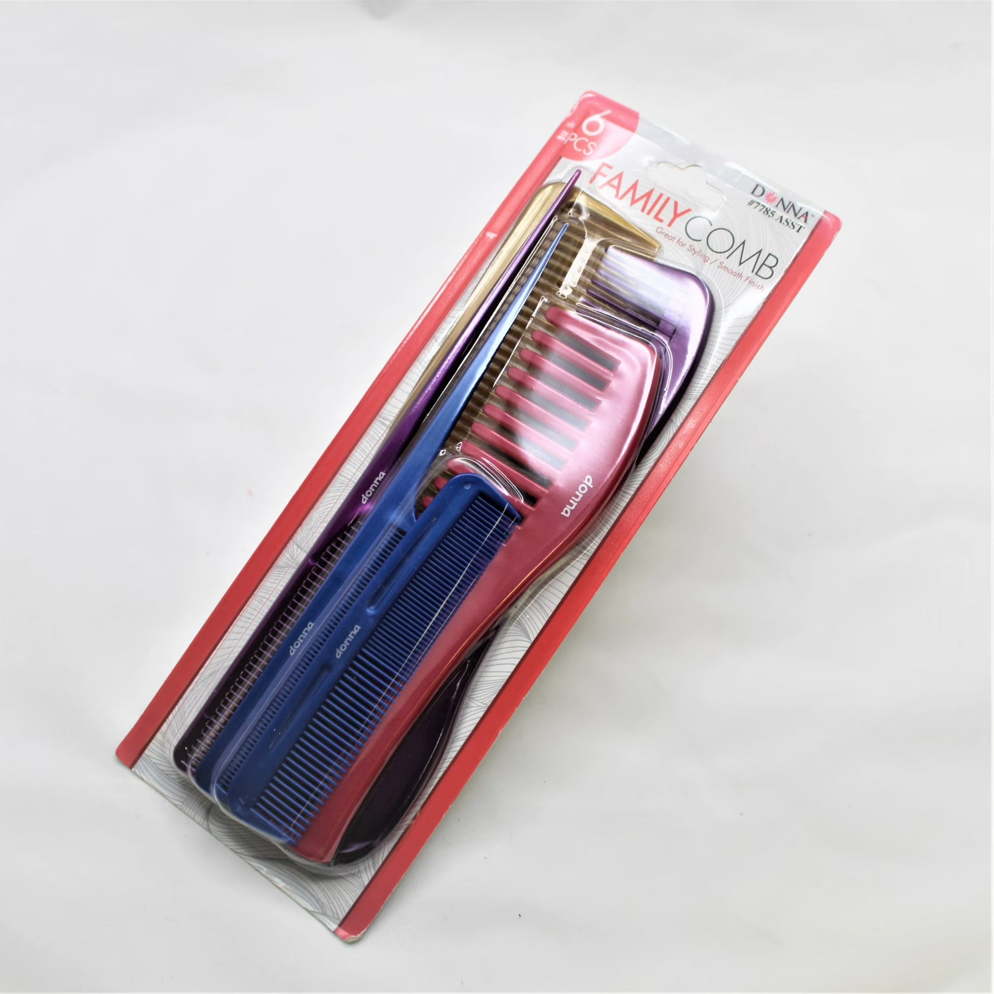 DONNA PREM COMB-TAIL 2PK ASST
