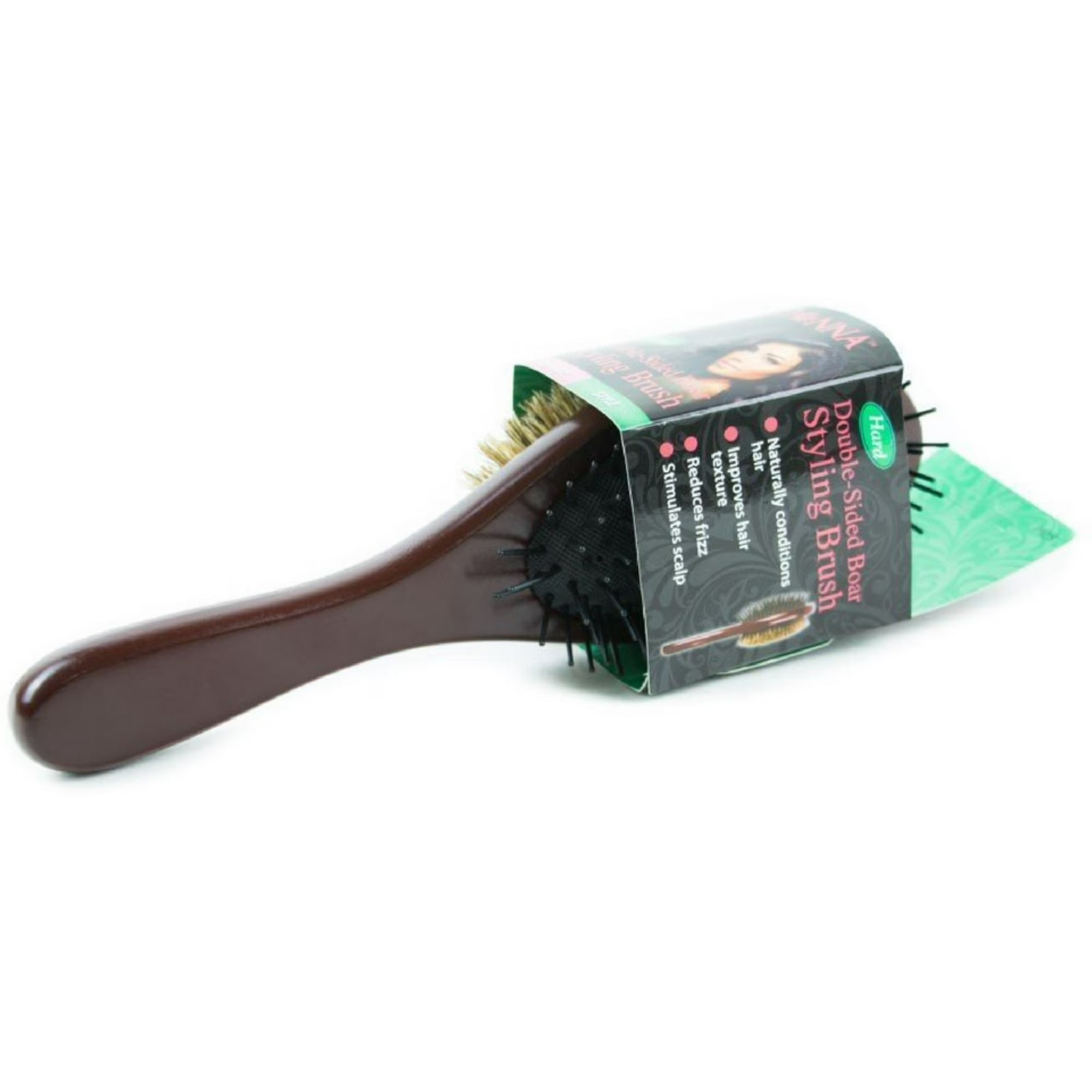 DONNA DBL SIDED BOAR BRUSH-HARD