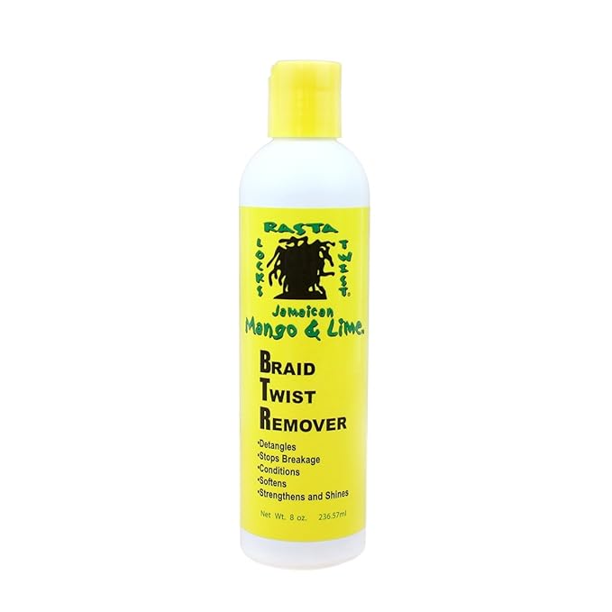 Jamaican Mango &amp; Lime Braid Twist Remover 8 oz.