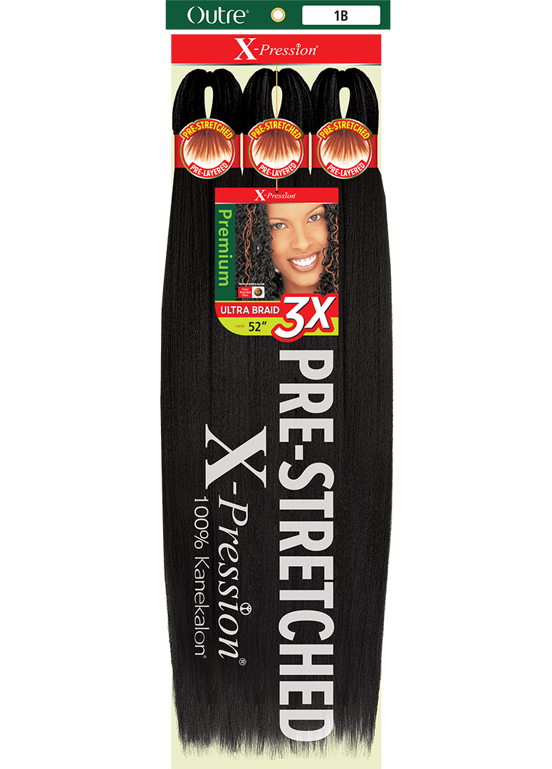 XPRESSION BRAID PRE STRETCHED BRAID 52"