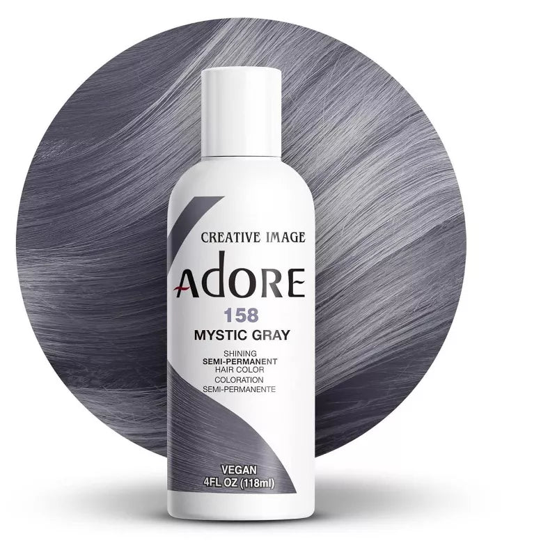 ADORE SEMI-PERM HAIR COLOR-MYSTIC GRAY
