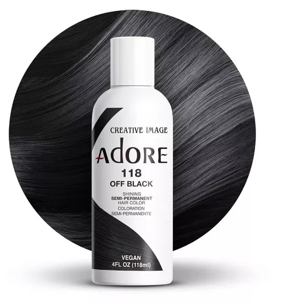 ADORE SEMI PERM COLOR- OFF BLACK