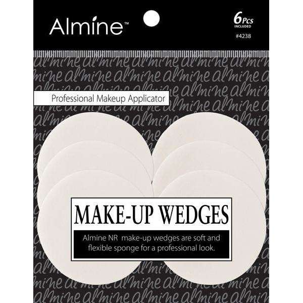 Almine Makeup Wedges 5.4x5.4x0.8cm 6Ct Round Shape