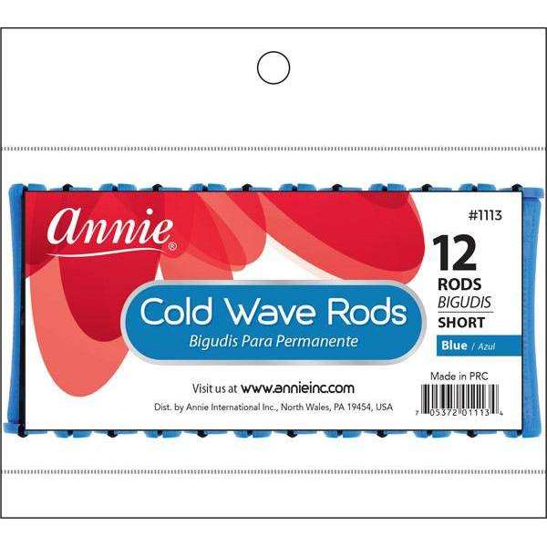Annie Cold Waves Short 12 CT #1113 (Short Blue)