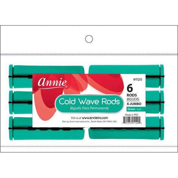Annie Cold Wave Rod X - Jumbo 6 CT Green #1120