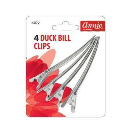 Annie Duck Bill Clips 4 CT #3170