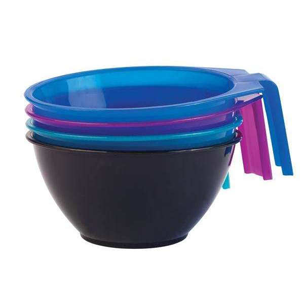 Annie Plastic Dye Bowl's Assorted Colors