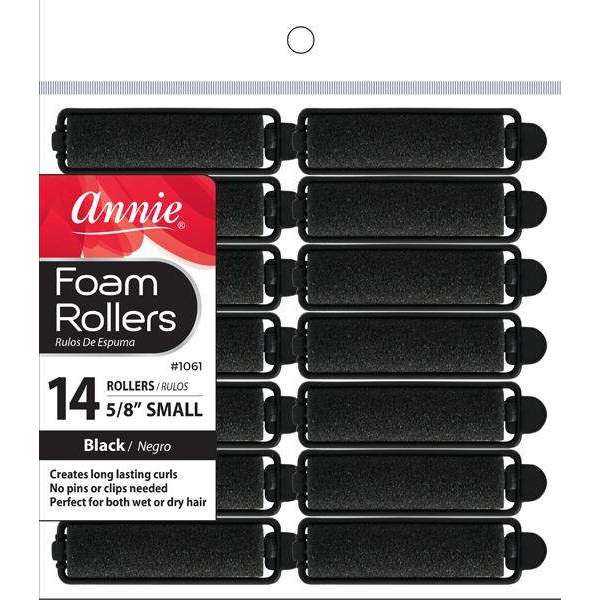 Annie Foam Rollers 14 CT Small 5/8