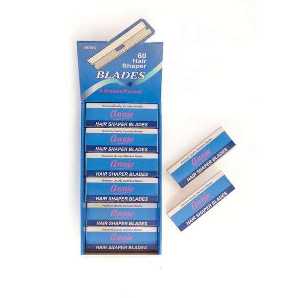 Annie Hair Shaper Blades #5100 (5 count)