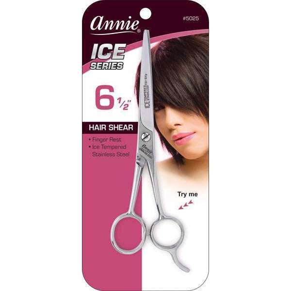 Annie Ice Tempered Stainless Steel Hair Shear 6.5 #5025
