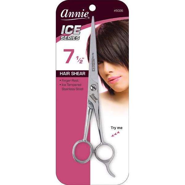 Annie Ice Tempered Stainless Steel Hair Shear 7.5 #5026