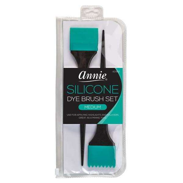 Annie Silicone Dye Brushes M Teal