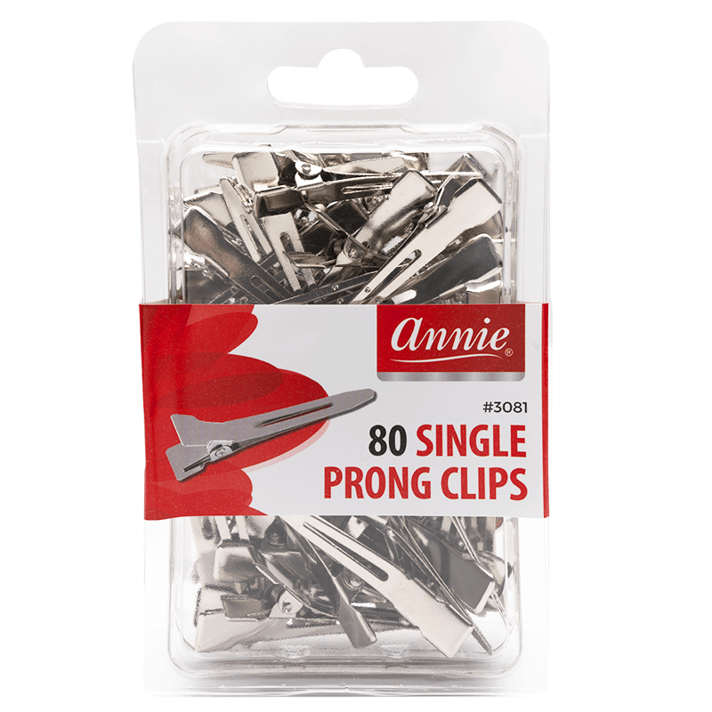Annie 80 Single Prong Clips #3081