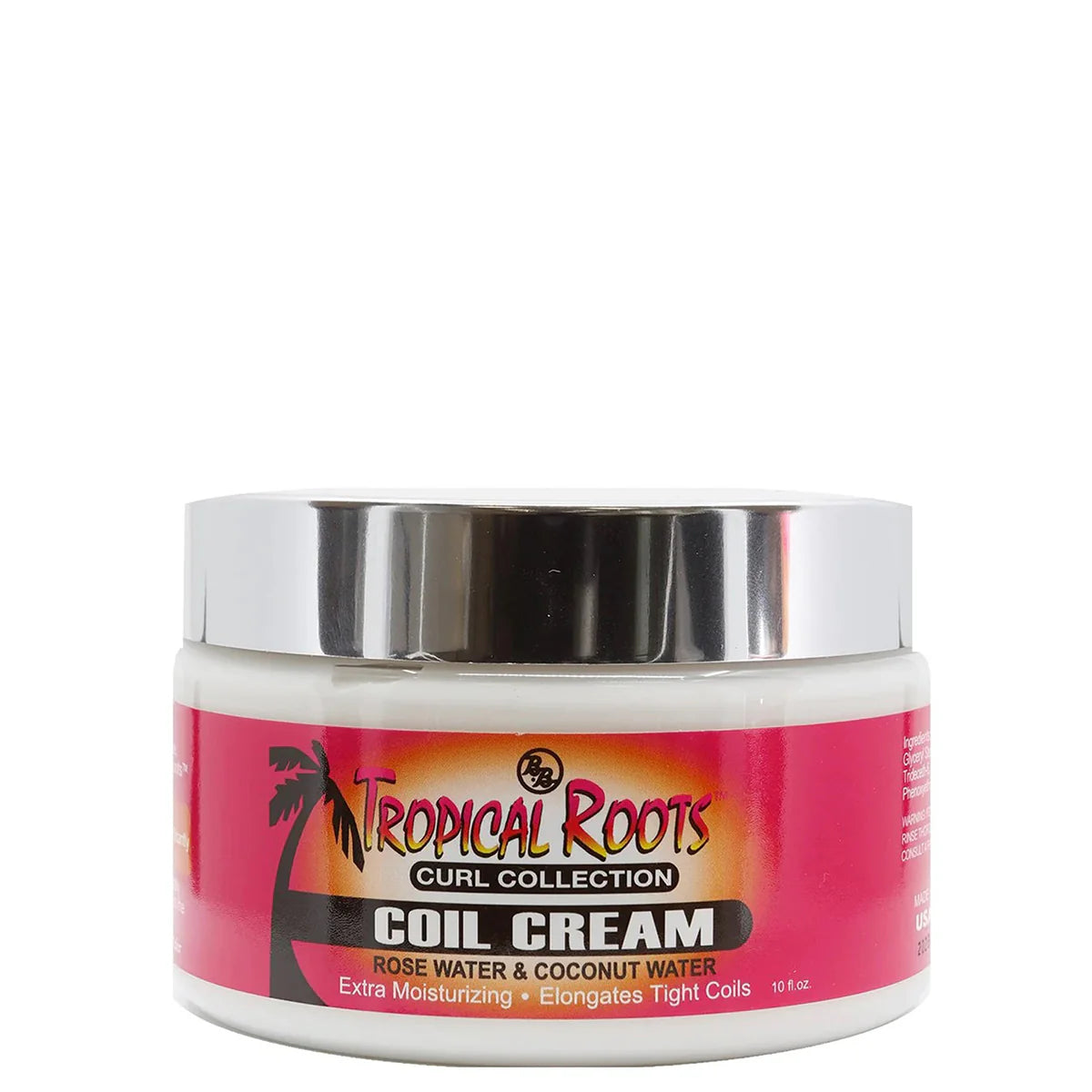 TROPICAL ROOTS COIL CREAM 10OZ