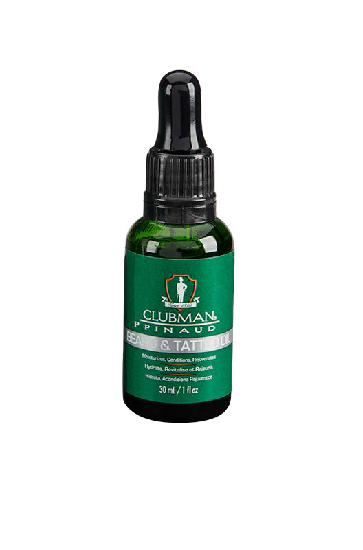 CLUBMAN BEARD & TATTOO OIL