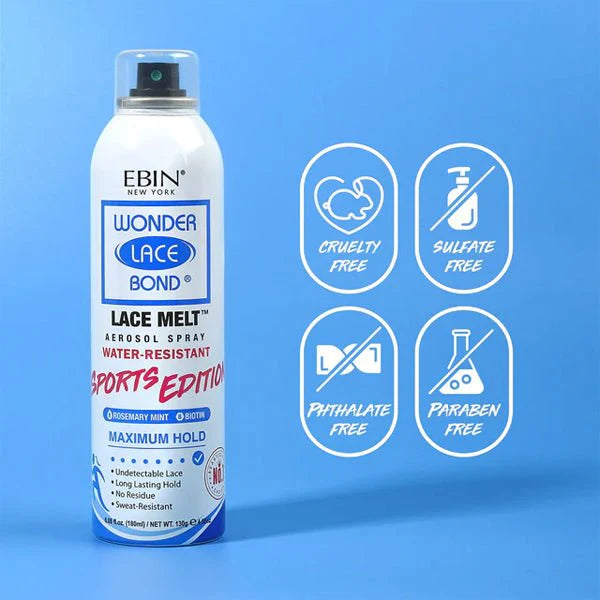 Ebin Wonder Lace Bond Lace Melt Spray-Sport